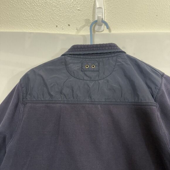 VTG Converse One Star Mens Jacket Navy Blue Full Zip Size Small Made In USA - Picture 15 of 16